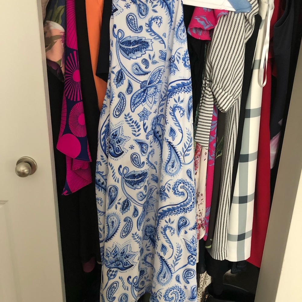 Show Me Your MuMu Tropical Gomez Mini Dress Size L - Picture 7 of 8
